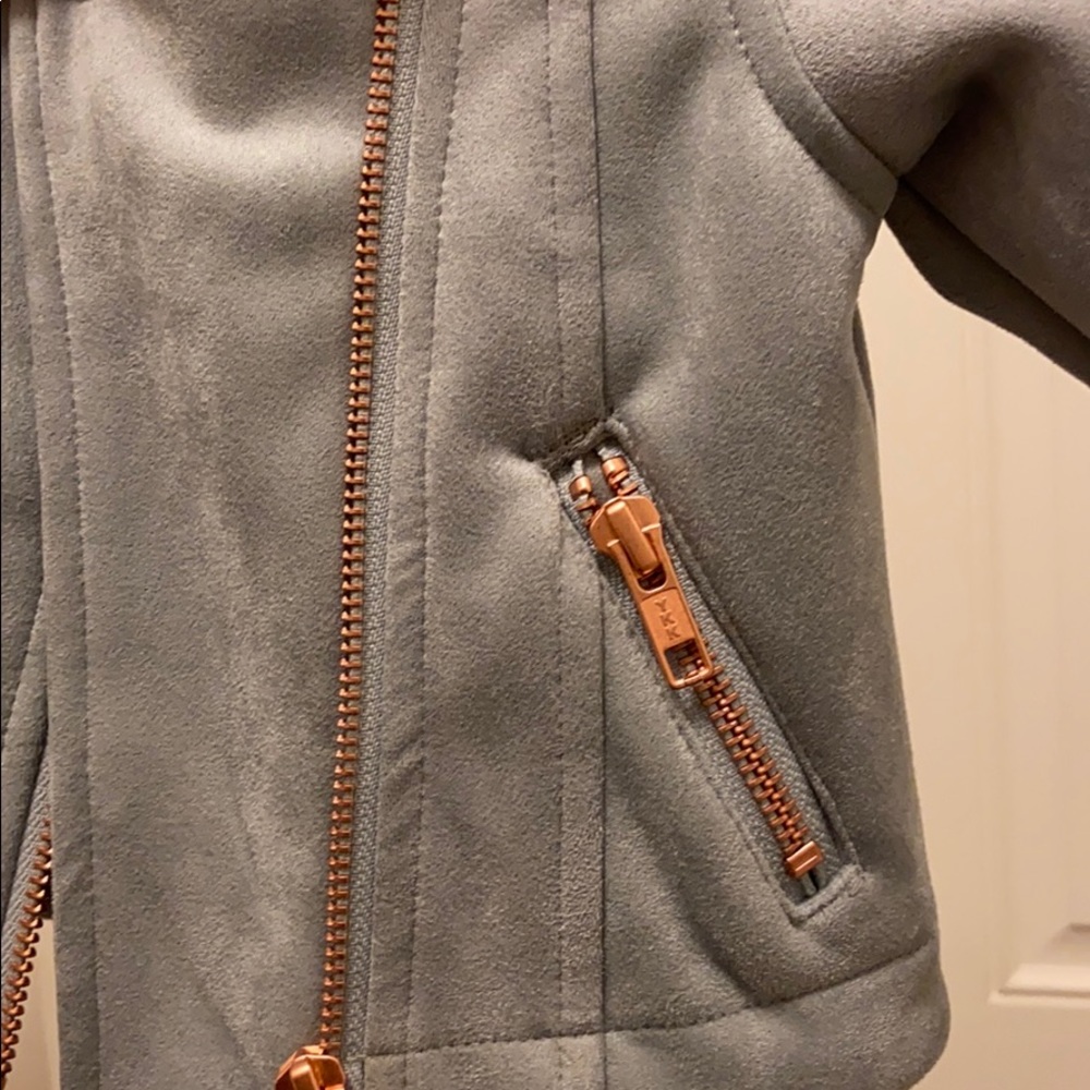 Gray moto jacket from Gymboree! NWT! - Picture 5 of 5